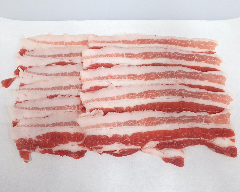 氷見放牧豚] バラ肉 300gスライス 精肉 B.B.FARM